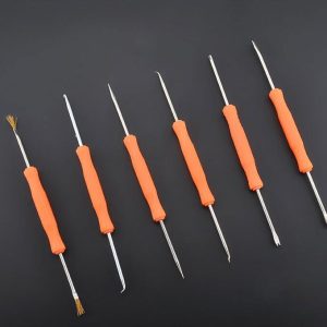Desoldering tool circuit board welding repair six sets of welding aids PCB cleaning tool sets